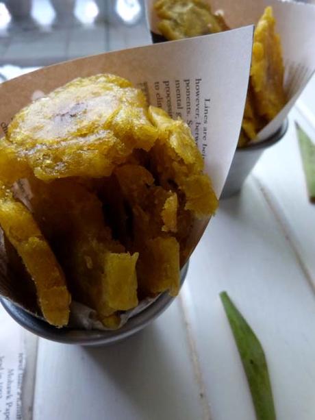 patacones | delicia caribeña | plátano verde frito