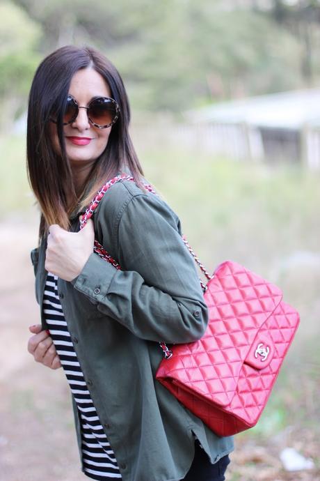 Look con sobrecamisa