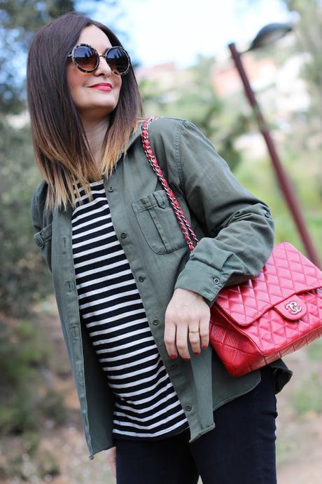 Look con sobrecamisa