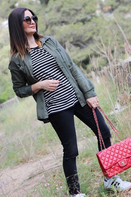 Look con sobrecamisa