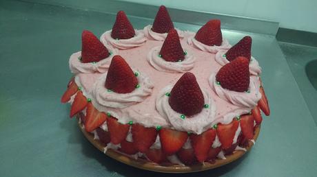 TARTA DE FRESA