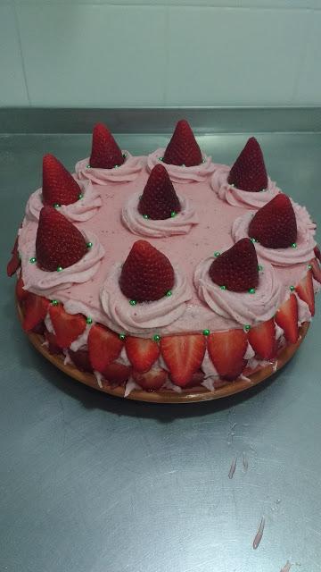 TARTA DE FRESA