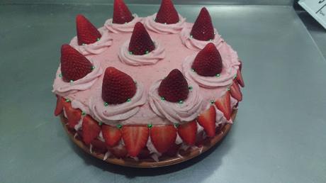 TARTA DE FRESA