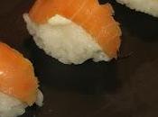 Sushi nigiri salmón