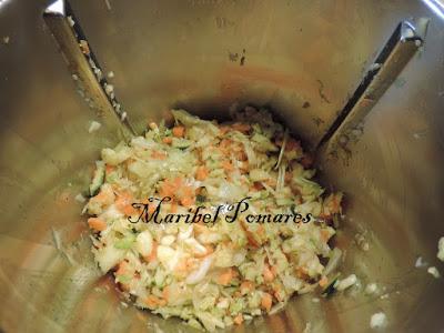 Strudel de verduras.