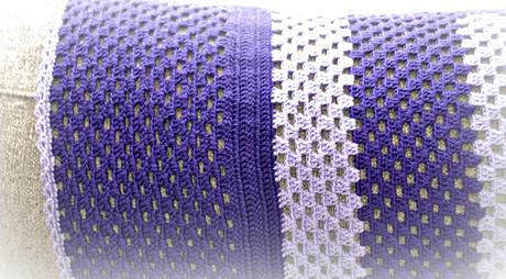 MANTA PARA EL SOFA DE GANCHILLO