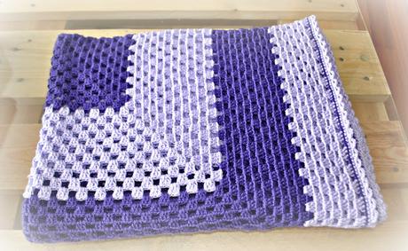 MANTA PARA EL SOFA DE GANCHILLO