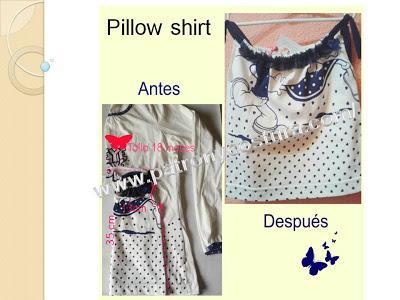 pillow shirt www.patronycostura.com