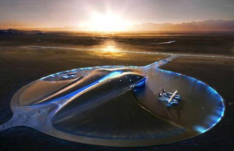 AEROPUERTO ESPACIAL DE NORMAN FOSTER EN NUEVO MÉXICO (EEUU)