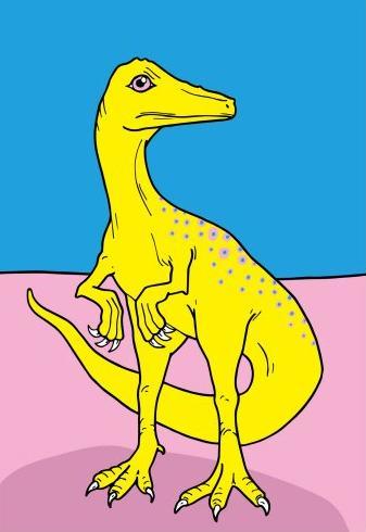 Los dinosaurios tricolores de Pau Sanz i Vila Los dinosaurios tricolores de Pau Sanz i Vila