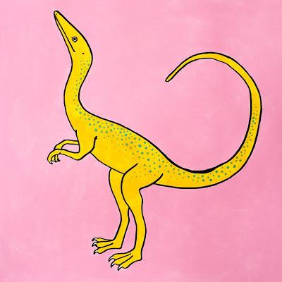Los dinosaurios tricolores de Pau Sanz i Vila