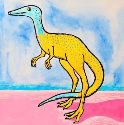 Los dinosaurios tricolores de Pau Sanz i Vila Los dinosaurios tricolores de Pau Sanz i Vila