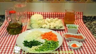 Receta de sopa de coliflor