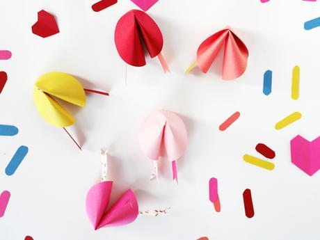 Como hacer galletitas de la fortuna en papel