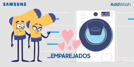 Un calcetín desparejado es el protagonista de esta divertida campaña de Samsung #UnaNuevaPuerta