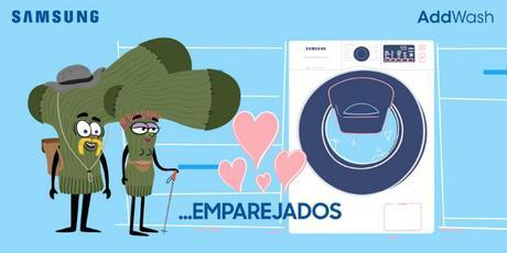 Un calcetín desparejado es el protagonista de esta divertida campaña de Samsung #UnaNuevaPuerta