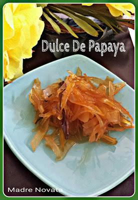 Dulce De Papaya