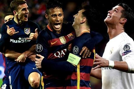 Calendario de las últimas fechas para Barcelona, Atleti y Madrid Calendario de las últimas fechas para Barcelona, Atleti y Madrid