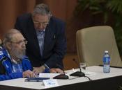 #FOTOS Fidel Castro clausura Congreso Partido Comunista Cuba