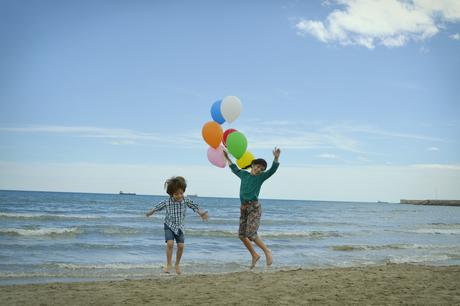 Fotos bonitas con globos de helio