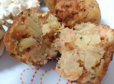 Albóndigas de atún Albóndigas de atún