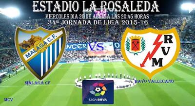 MALAGA CF vs RAYO VALLECANO