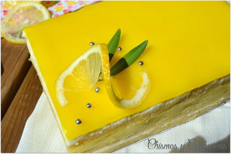 Tarta Ópera de Limón