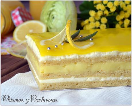 Tarta Ópera de Limón
