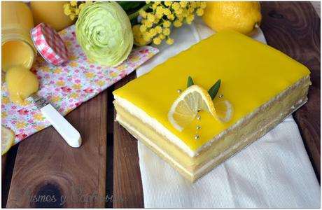 Tarta Ópera de Limón
