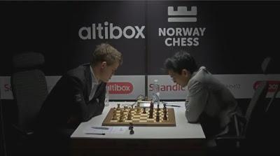 Magnus Carlsen en el Torneo Internacional “altibox NorWay Chess” 2016 (I)