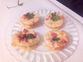 MINI TORTILLAS DE JAMÓN Y QUESO
