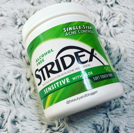 Discos Stridex Sensitive contra el acné