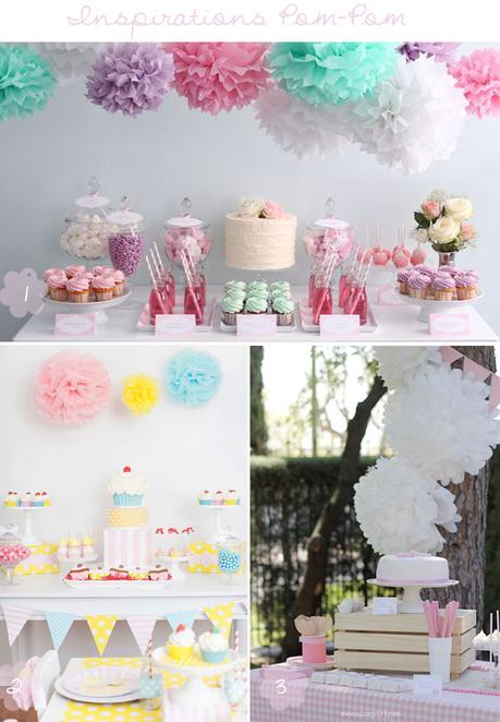 deco party diy tissue paper pom pom