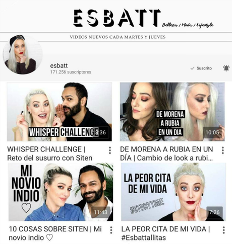 mis youtubers favoritas