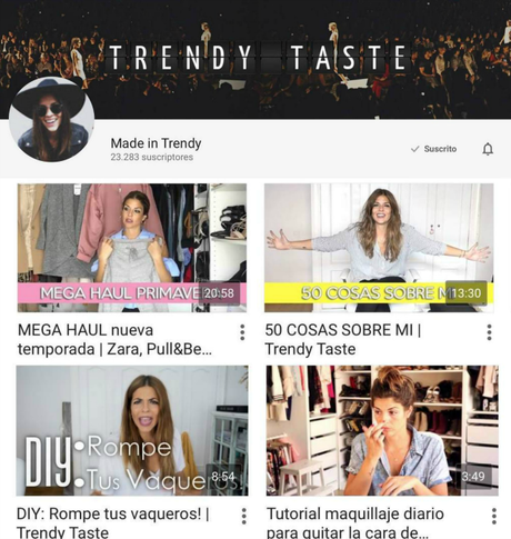 mis youtubers favoritas