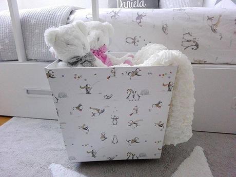 La habitación de los mellizos de Lorena en BLANCO Y GRIS!