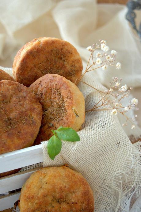 Galletas de queso al estilo americano con albahaca y ají picante #JaquealaReina