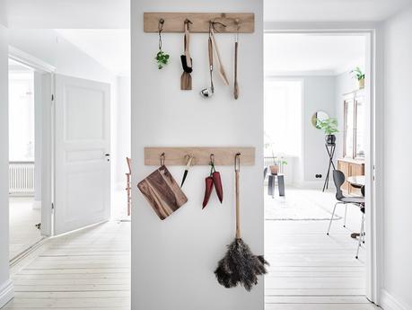 Un dosel hecho de sábanas textiles dormitorios estilo nórdico dormitorios nórdicos decoración pisos pequeños decoracion dormitorios camas con dosel blog interiores decoración algodón lino gasas arrugadas 