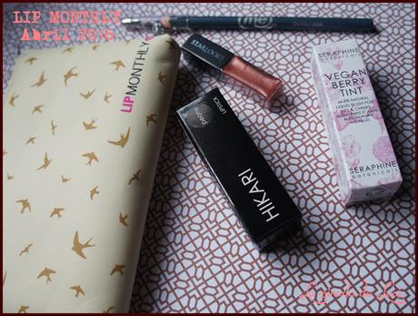 LIP MONTHLY: Abril 2016
