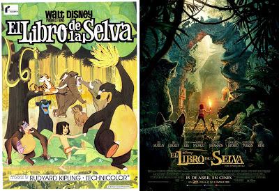 El libro de la selva (1967) vs El libro de la selva (2016)