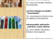 "Homeopatía, Medicina ayer hoy", conferencia Colegio Médicos.