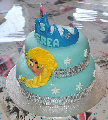 Tarta Frozen II Para Nerea