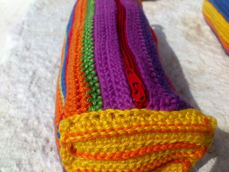 Estuche para lápices en crochet (II)