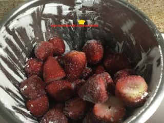 CREMA FRÍA DE FRESAS EN THERMOMIX