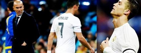 Cristiano Ronaldo salió lesionado del partido ante el Villarreal