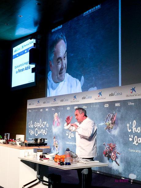 Con Disney y Ferran Adrià, te cuento en la cocina
