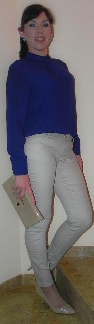 Azul, azul (look & outfit)