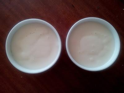 Gelatina de yogurt sin azúcar