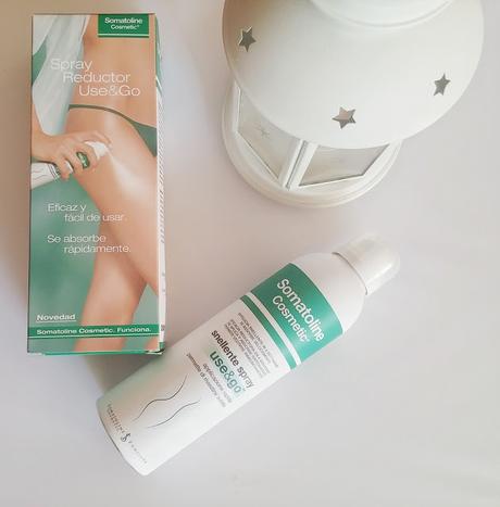 somatoline, spray use and go