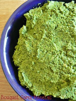 Pesto de espinacas